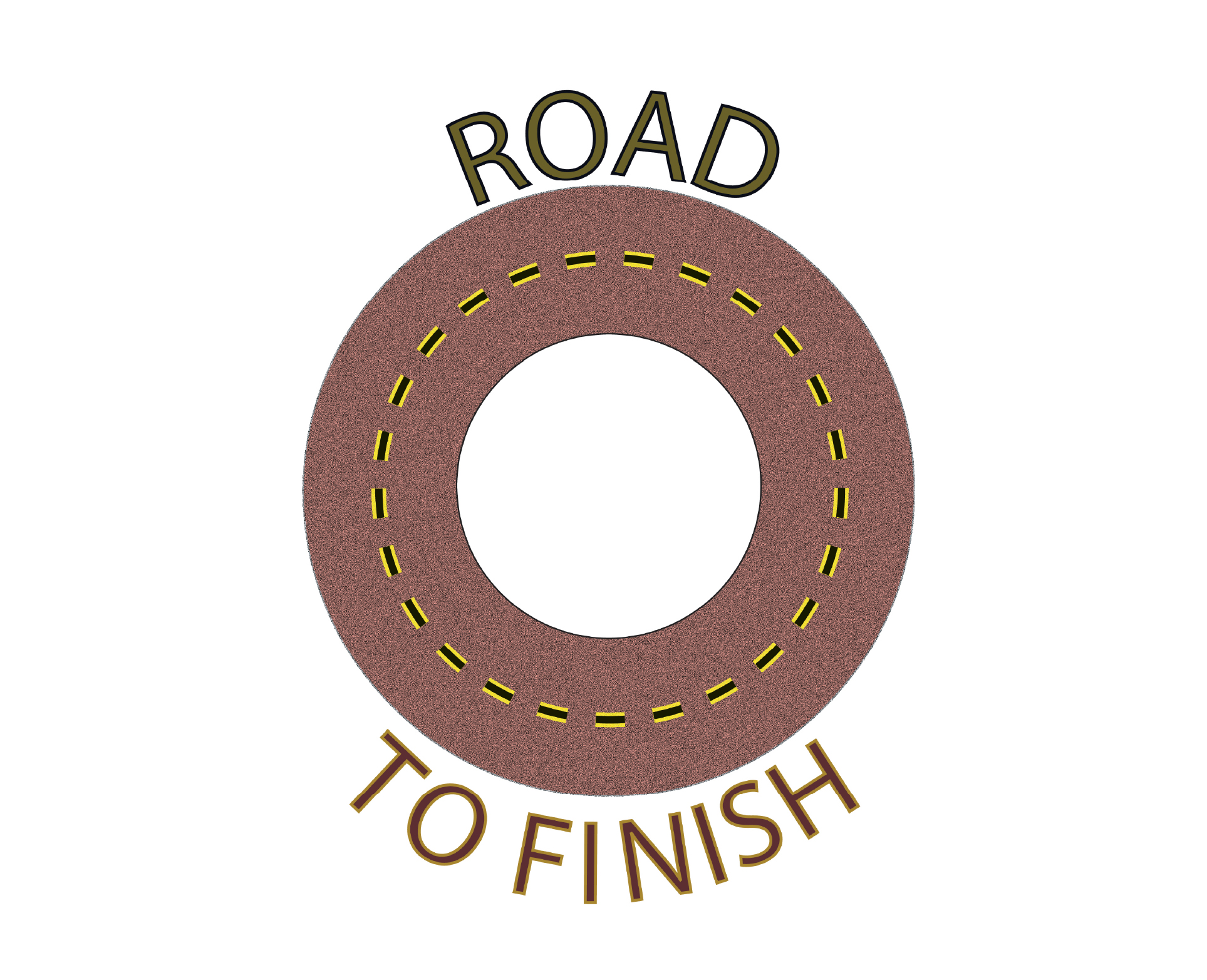 Road to Finish Charity Poster